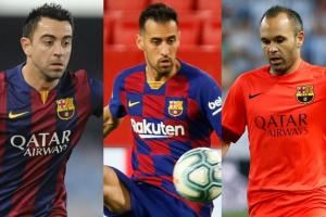 7年21冠！布斯克茨赛季结束退役，传奇中场组合哈白布将全部退役